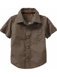 Wave-print shirt
