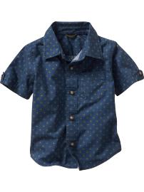 Floral tile printed shirt