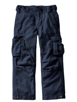Snap cargo pants