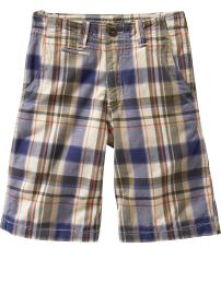 Plaid shorts