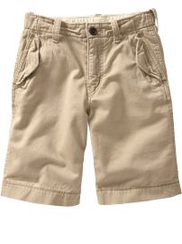 Flap-pocket shorts