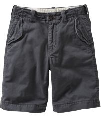 Flap-pocket shorts