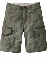Twill cargo shorts