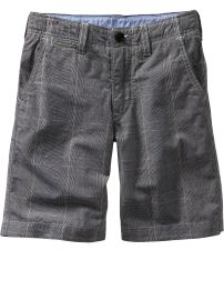 Mini-checked shorts