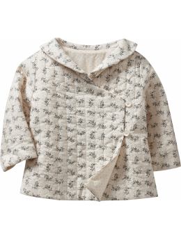 Quilted kimono jacket