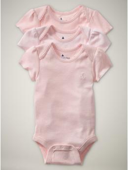 Favorite short-sleeved bodysuit (3-pack)