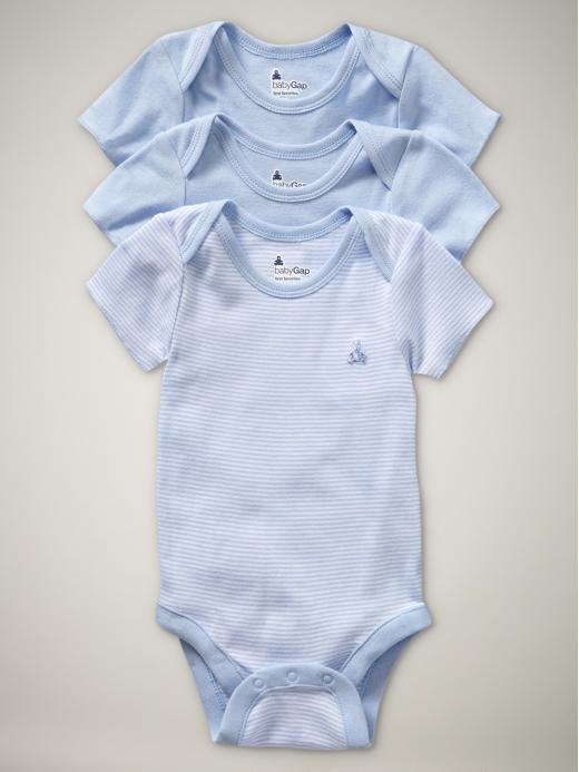 Gap Favorite Short Sleeved Bodysuit 3 Pack