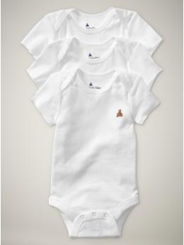 Favorite short-sleeved bodysuit (3-pack)