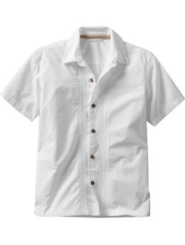 White embroidered shirt