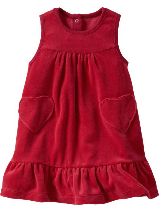 Gap Velour heart dress
