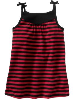 Striped knit dress