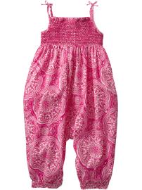 Smocked romper