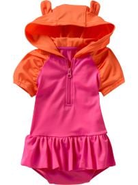 Hoodie one-piece