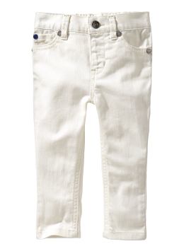 White skinny jeans