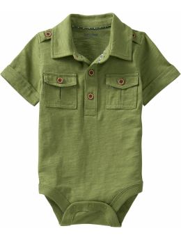 Cargo polo bodysuit