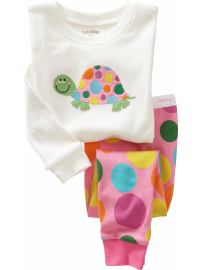 Bright turtle long sleep set