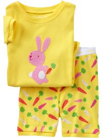Bunny short sleep set
