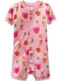 Wild animal romper