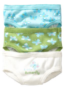 Butterfly underwear (3-pack)