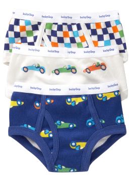 Race car underwear (3-pack)
