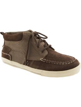 Hi-top deck shoes