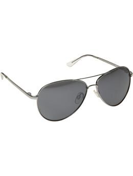 Silver aviator sunglasses