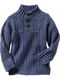 Mockneck sweater