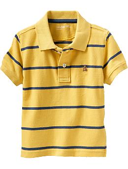 Striped polo