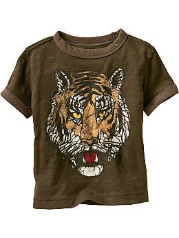 Tiger graphic T