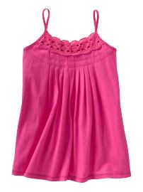 Pleated cami