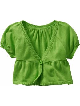 Swingy cropped cardigan