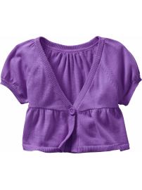 Swingy cropped cardigan