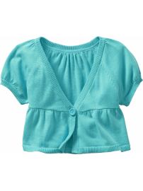 Swingy cropped cardigan