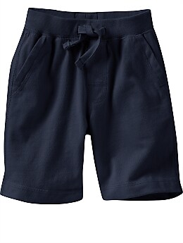 Jersey knit shorts