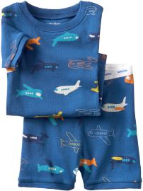 Airplane short sleep set