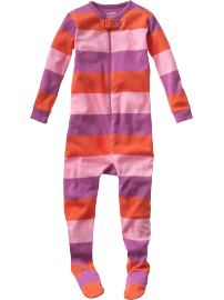 Bright striped footed sleeper