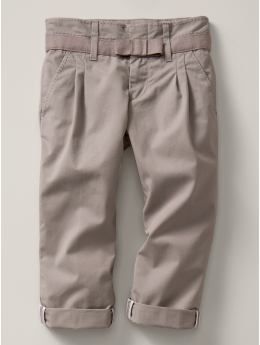 GapKids: Stella McCartney pleated pants - chrome