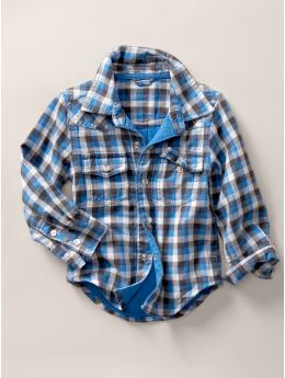 Stella McCartney Plaid Western Shirt