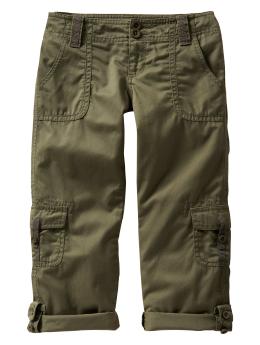 Roll-up cargo pants