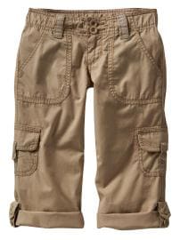 Roll-up cargo pants
