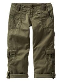 Roll-up cargo pants