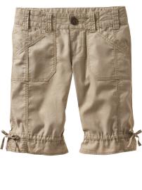 Drawstring Bermudas