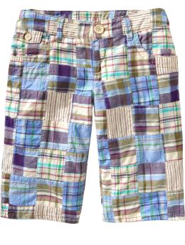 Patchwork Bermudas