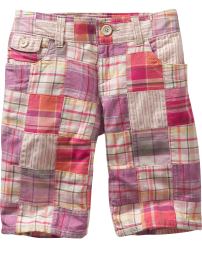 Patchwork Bermudas