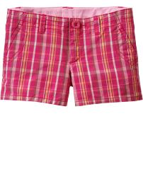 Plaid shorts