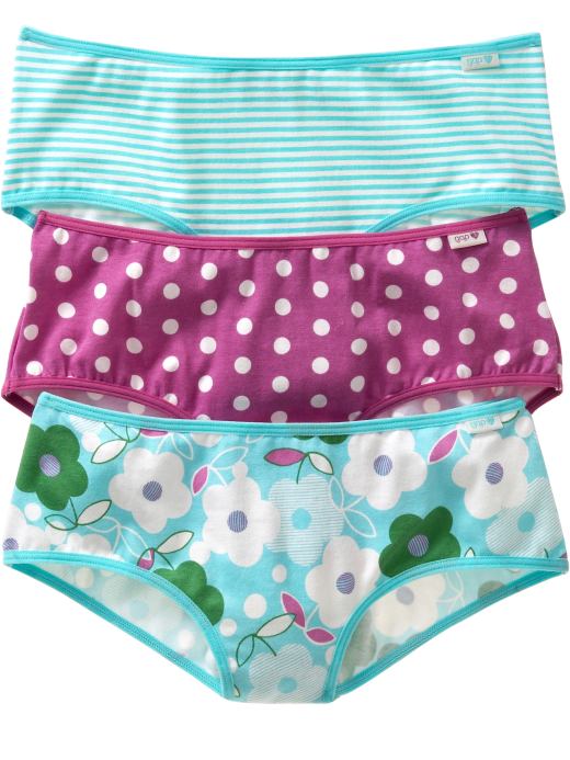 Gap Flower hipsters (3-pack)