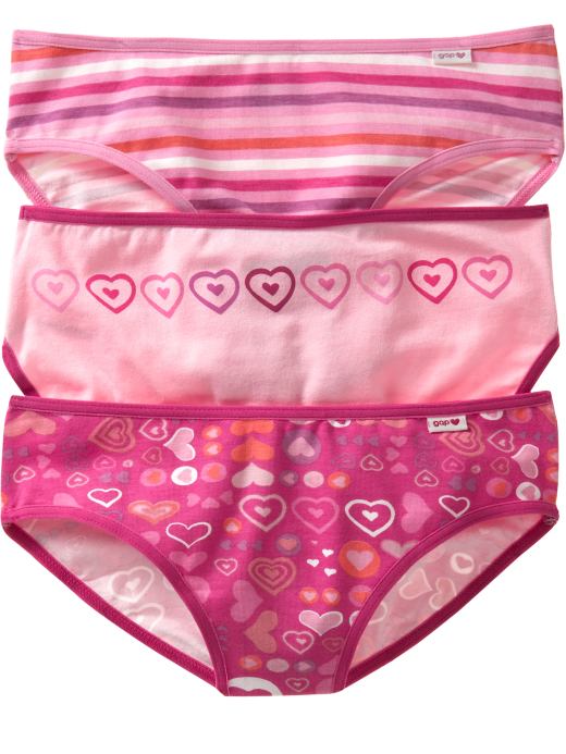 Gap Heart bikinis (3-pack)