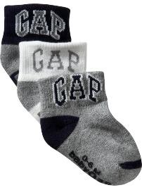 Arch logo short socks (3-pack)