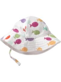 Reversible terry bucket hat