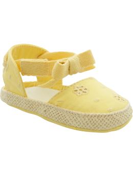 Eyelet espadrilles